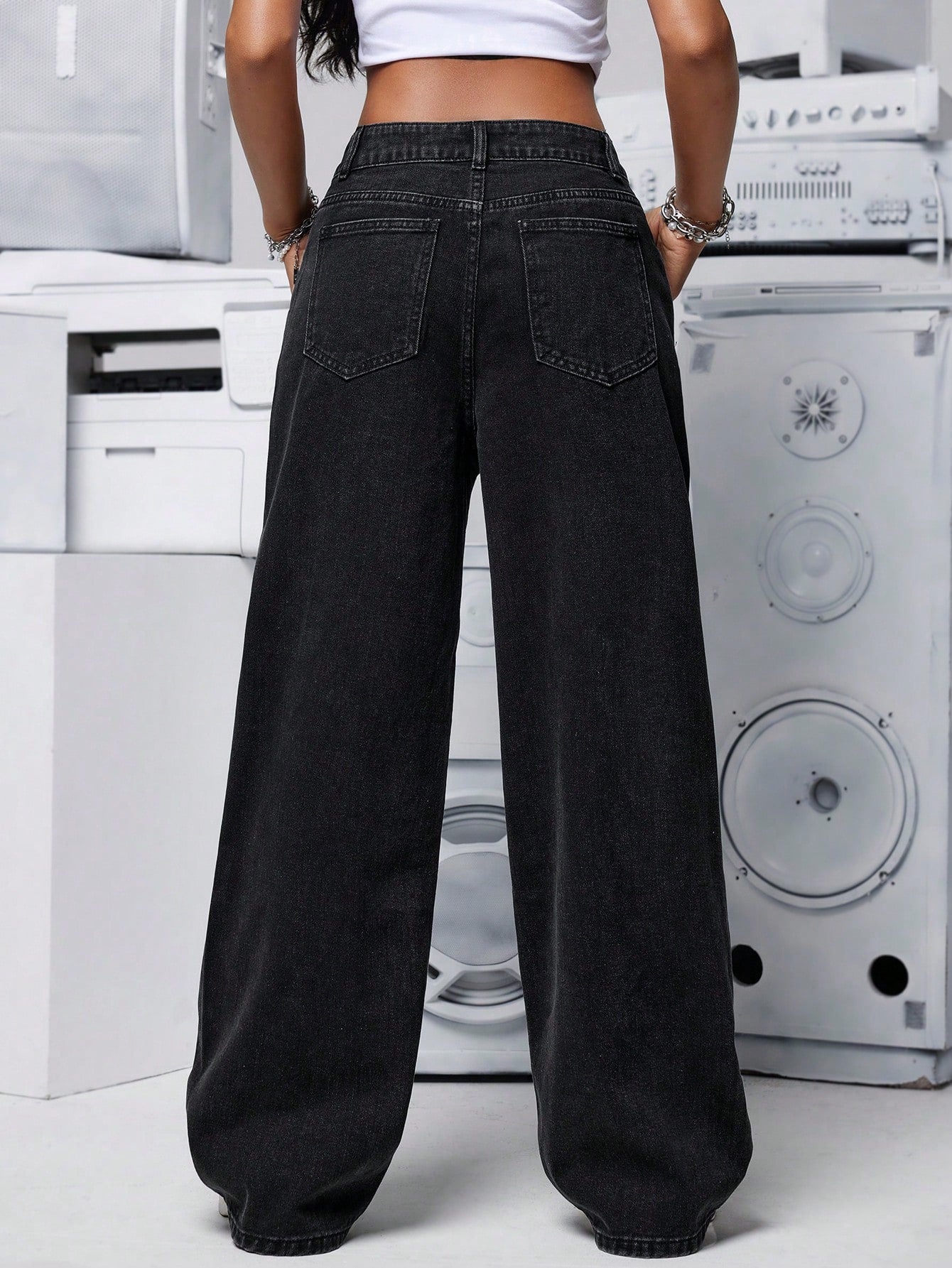 Dark Ember Straight Fit Jeans