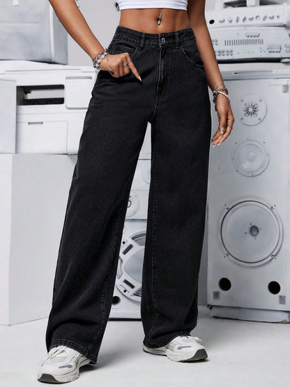 Dark Ember Straight Fit Jeans