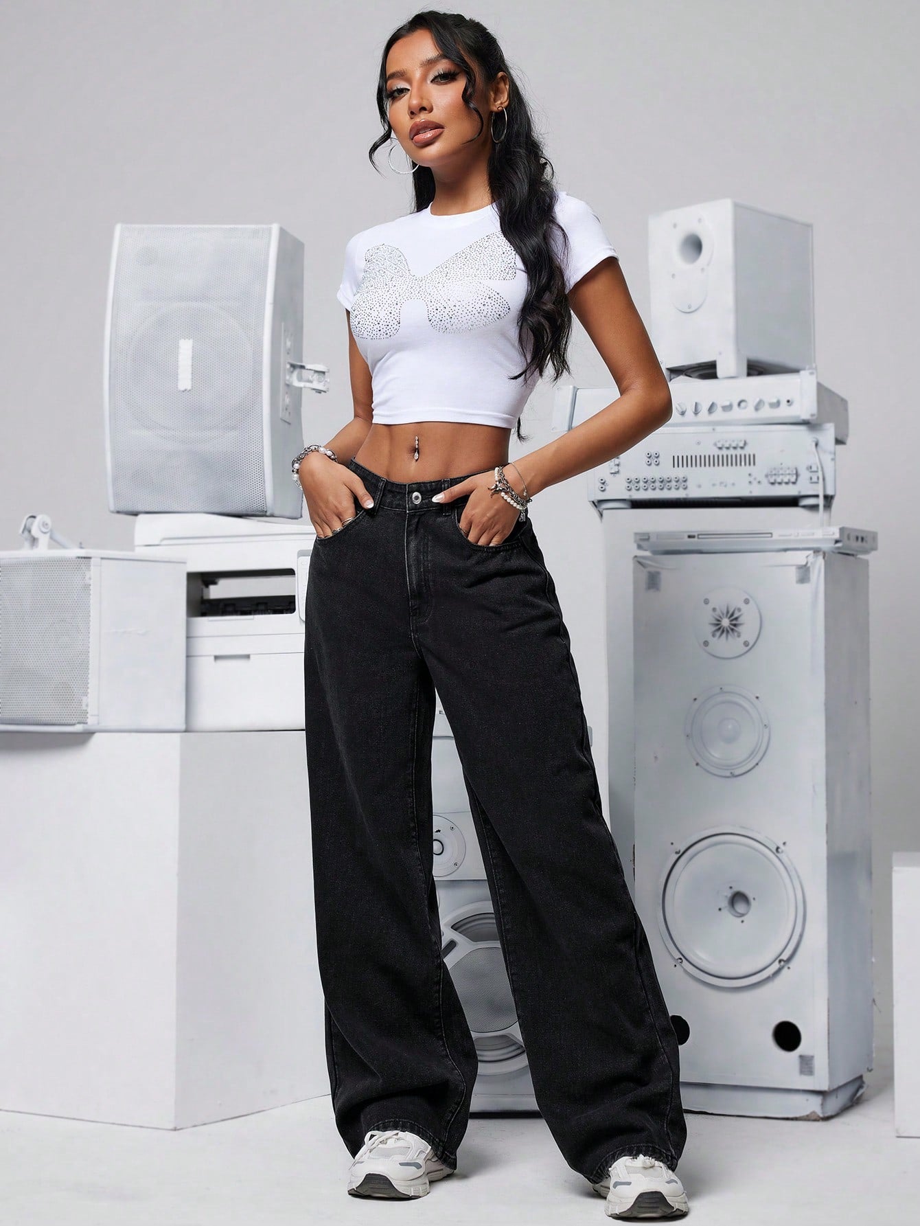 Dark Ember Straight Fit Jeans