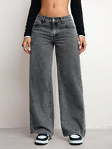 The Pin-Up Perfect High Rise Denim – High Rise Denim Jeans Side View – Glossia Fashion