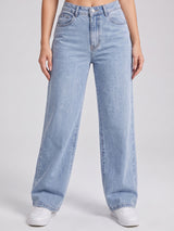 No Notes Straight Leg Jeans – Light Blue