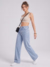 No Notes Straight Leg Jeans – Light Blue