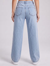 No Notes Straight Leg Jeans – Light Blue