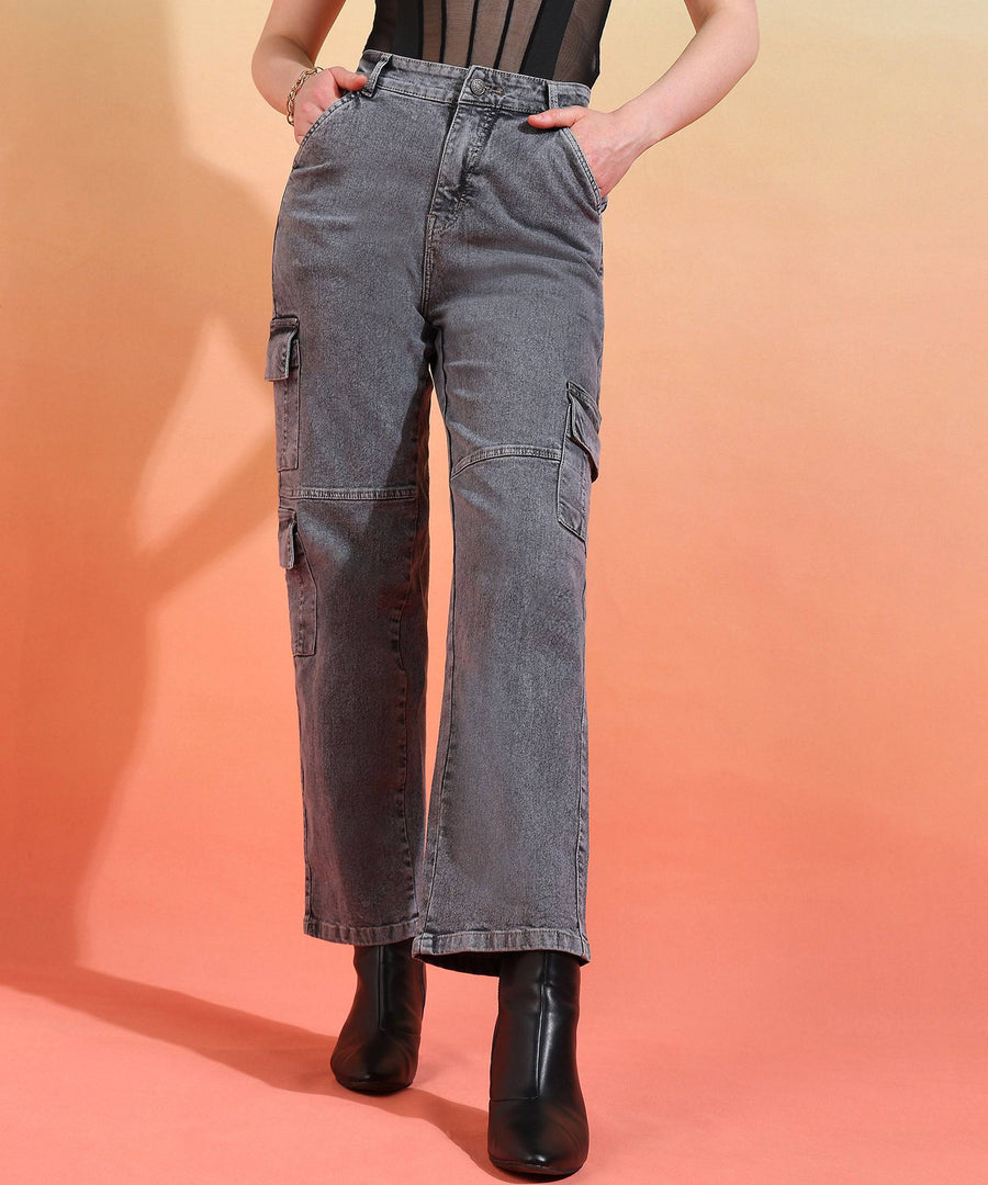 Nomadic Navigator Cargo Jeans - Glossia Fashion