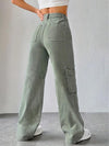 Main Quest Cargo Wide Legs – Sea Green