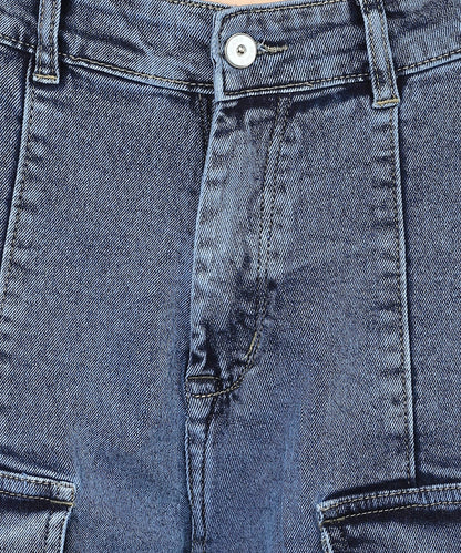 City Roamer Chic Cargo Jeans - Glossia Fashion