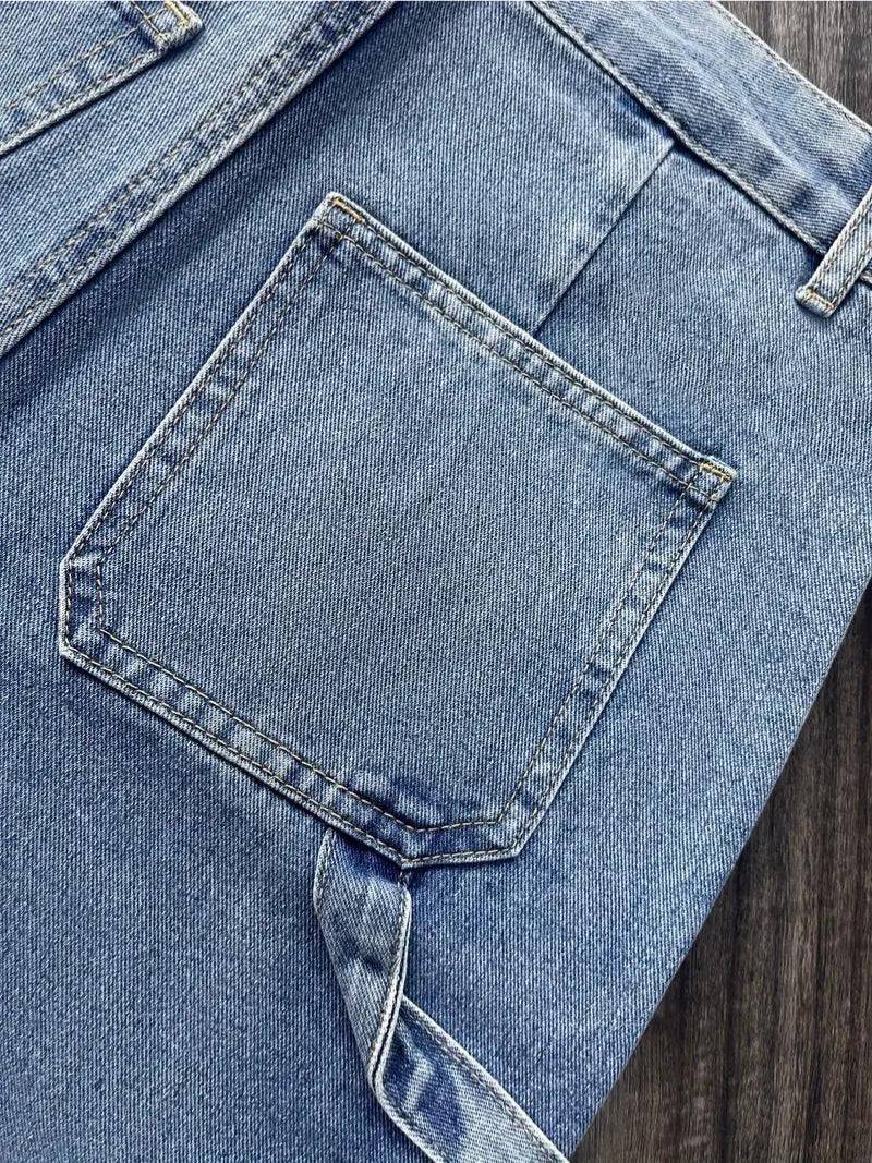 Gravity Fit Vintage Wash Cargo Jeans - Glossia Fashion