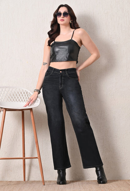Onyx Luxe Straight Fit Jeans