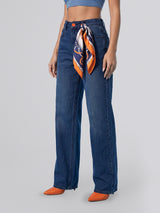 Daily Driver Straight Leg Jeans – Dark Blue
