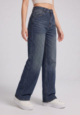 Aqua Tint Straight Fit Jeans