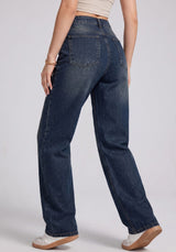Aqua Tint Straight Fit Jeans