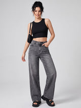 Daily Driver Straight Leg Jeans – Grey