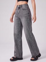 Daily Driver Straight Leg Jeans – Grey