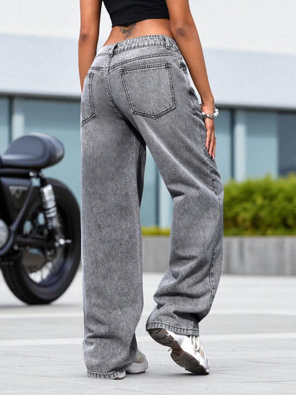 Neat Line Fit Denim Jeans