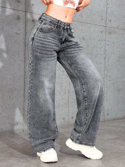 Neat Line Fit Denim Jeans