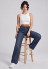 Daily Driver Straight Leg Jeans – Navy Blue