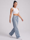 Main Character Wide Leg Jeans – Light Blue