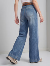 Effortless Era Wide Leg Jeans – Blue