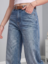 Effortless Era Wide Leg Jeans – Blue