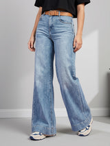 Effortless Era Wide Leg Jeans – Light Blue
