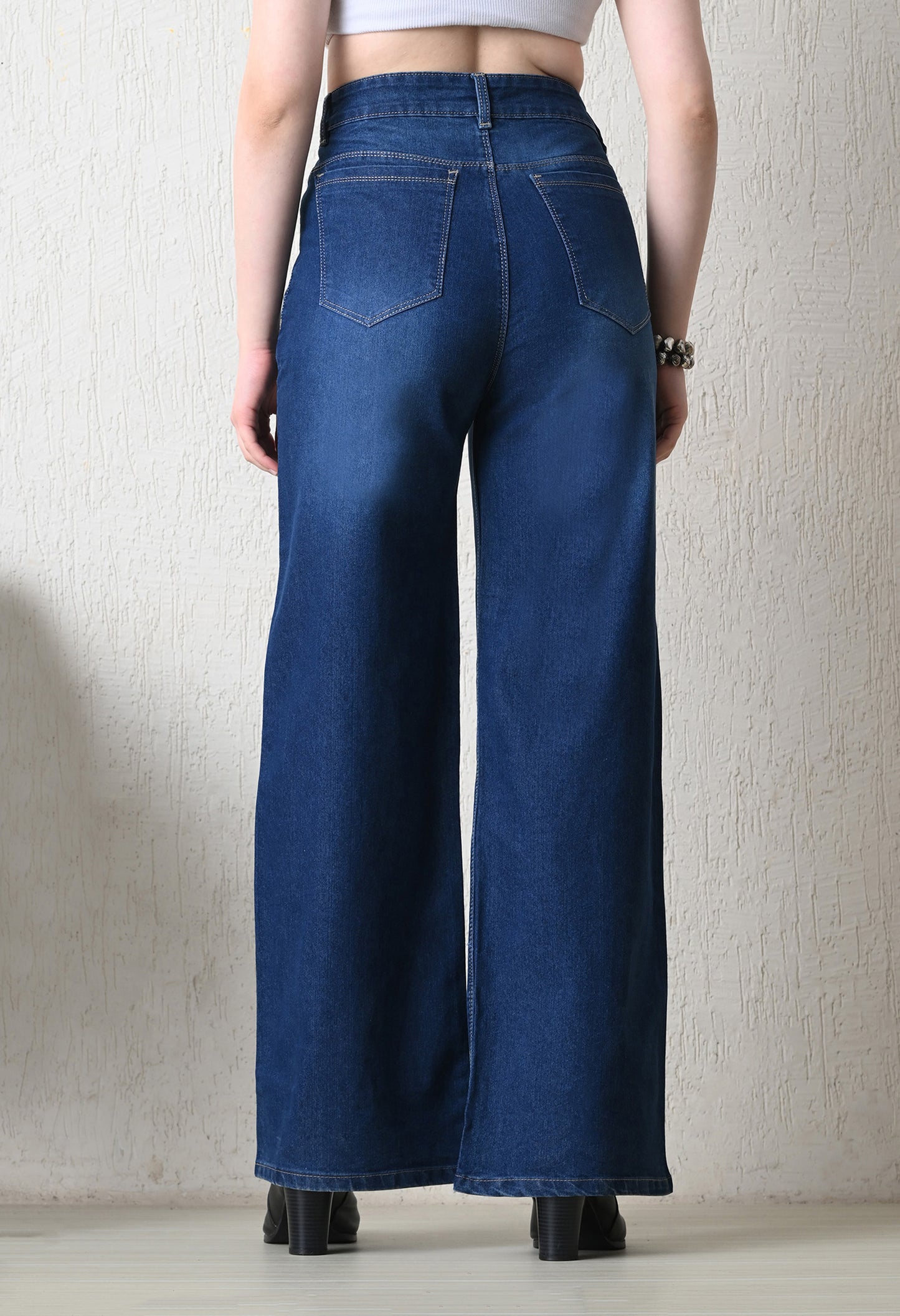 Urban Midnight Wide-Leg Denim