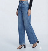Panel Play Wide Leg Flares