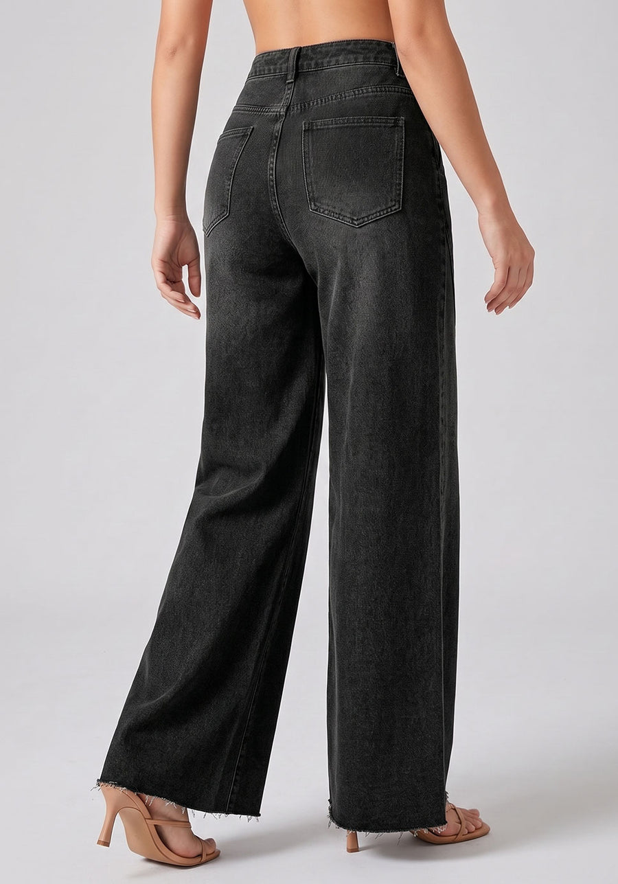Seams Legit Panel Flares – Black