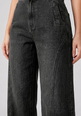 Seams Legit Panel Flares – Black