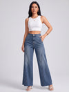 Seams Legit Panel Flares – Blue