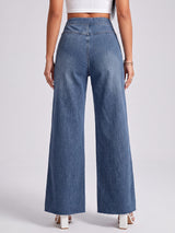 Seams Legit Panel Flares – Blue