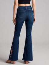 Rose Vine Rendezvous Bootcuts