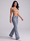 Tonal Petals Bootcuts