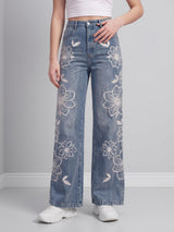 Sakura Sketch Straight Jeans