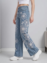 Sakura Sketch Straight Jeans