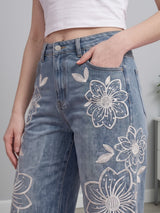 Sakura Sketch Straight Jeans