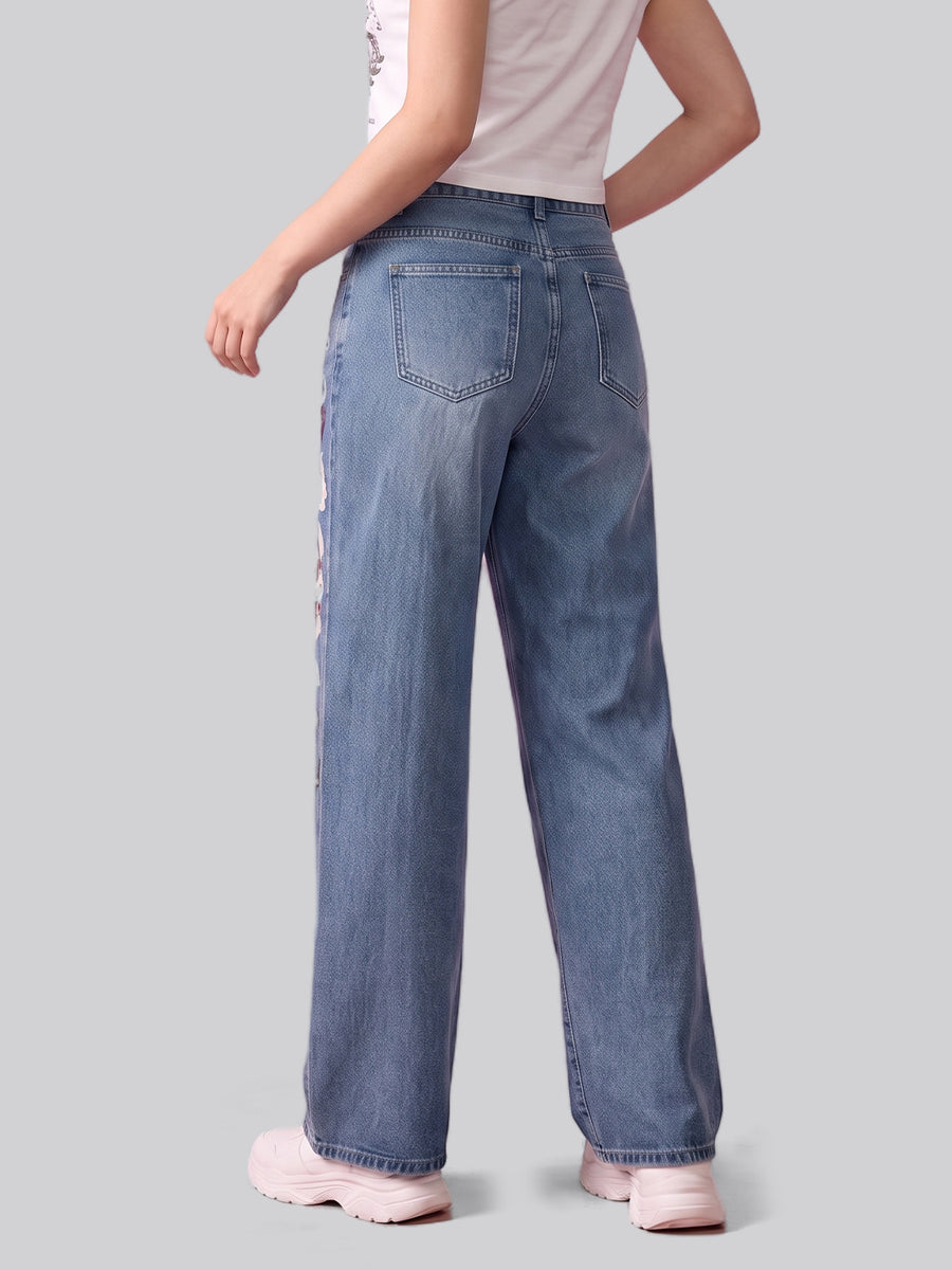Rose Garden Straight Jeans