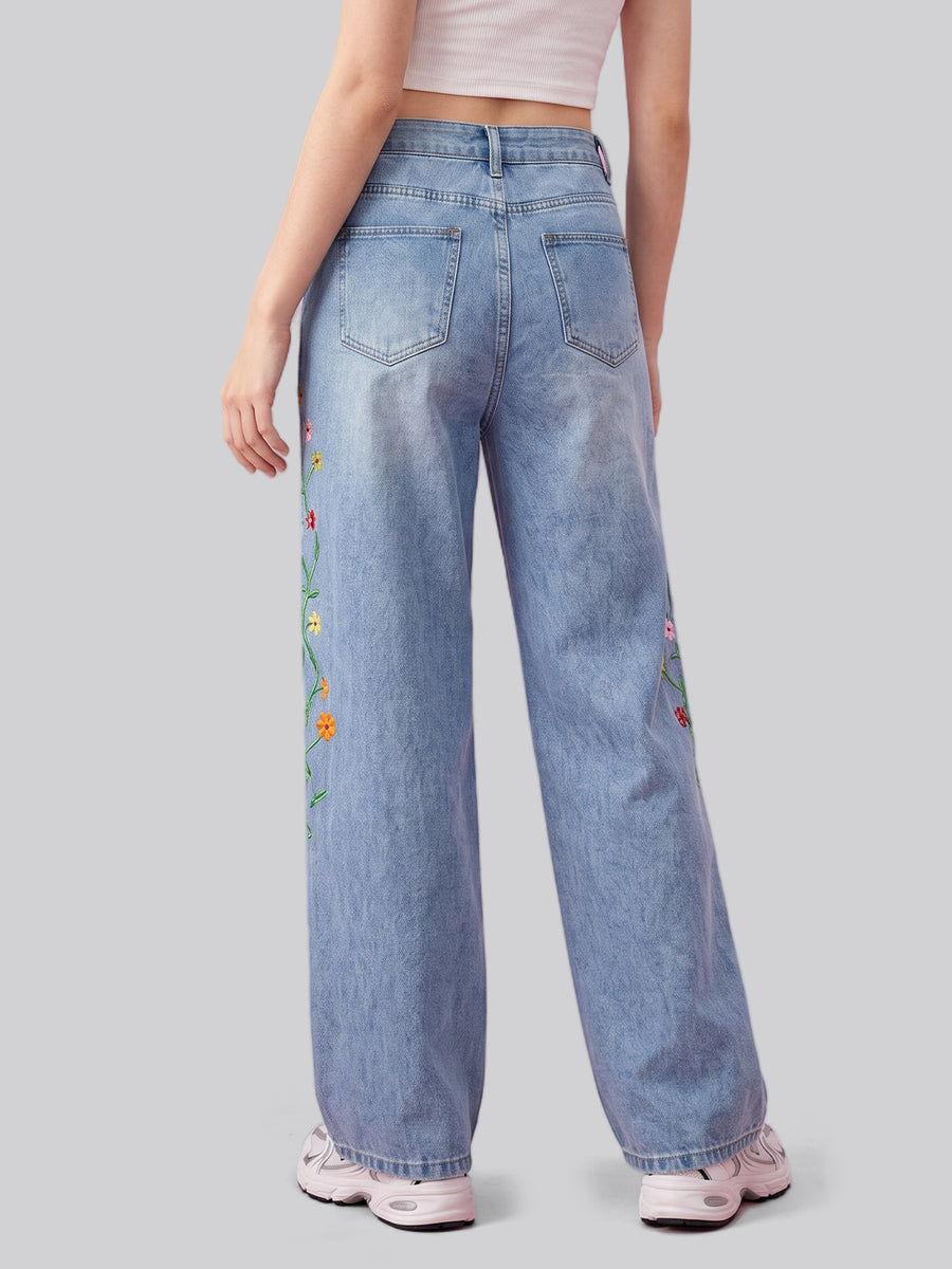 Wildflower Trail Straight Jeans