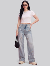 Puppy Love Straight Jeans