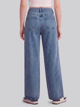 Petite Posy Straight Jeans – Blue