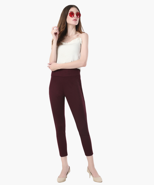 Geifa Women's High Waist Ankle Length Stretchable Jegging Pant