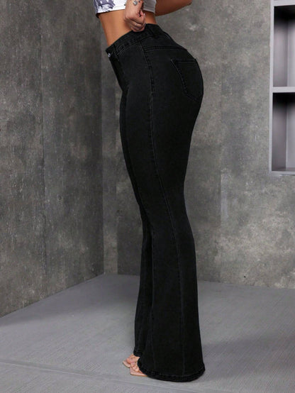 Gen Z Retro Bootcut Jeans - Glossia Fashion