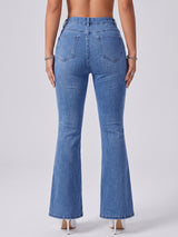 Centre Stage Seam Bootcuts – Blue