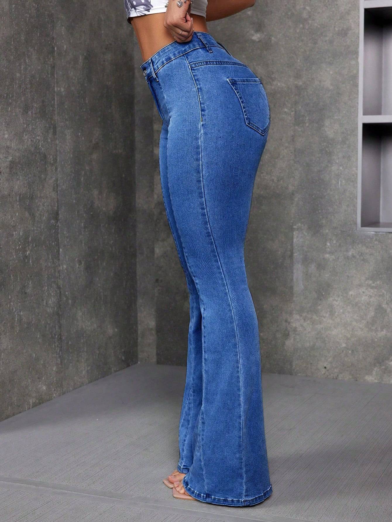 Gen Z Retro Bootcut Jeans - Glossia Fashion