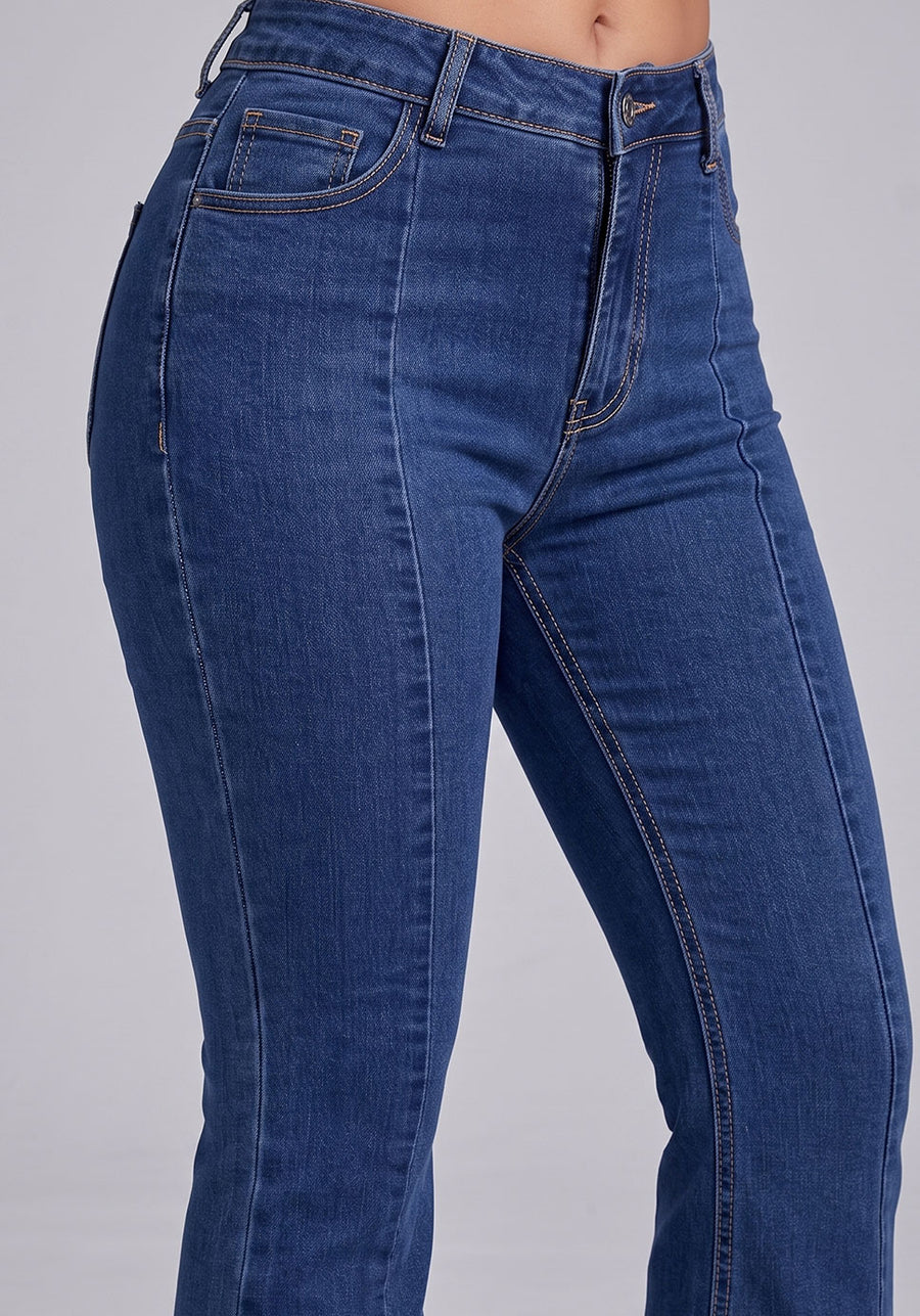 Centre Stage Seam Bootcuts – Dark Blue