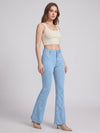 Centre Stage Seam Bootcuts – Ice Blue