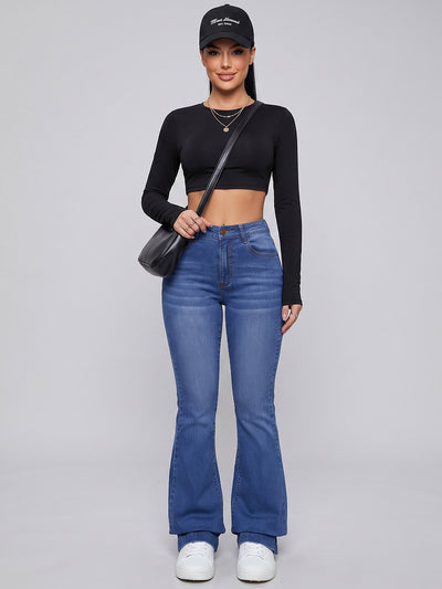 Urban Chic Slim Bootcut Jeans