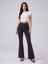 Fringe Benefits Flared Jeans – Black