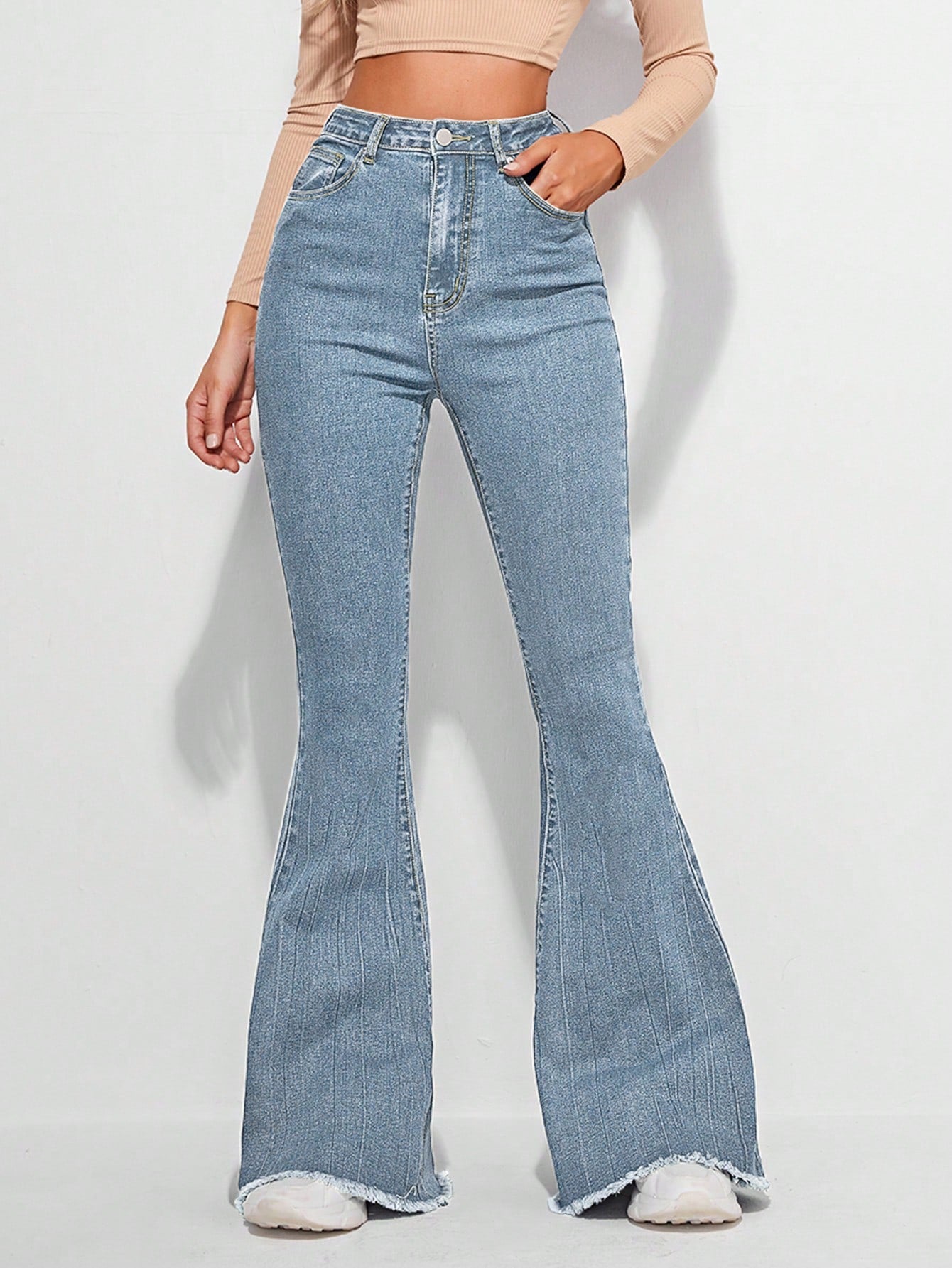 Timeless Fade High-Waist Bootcut