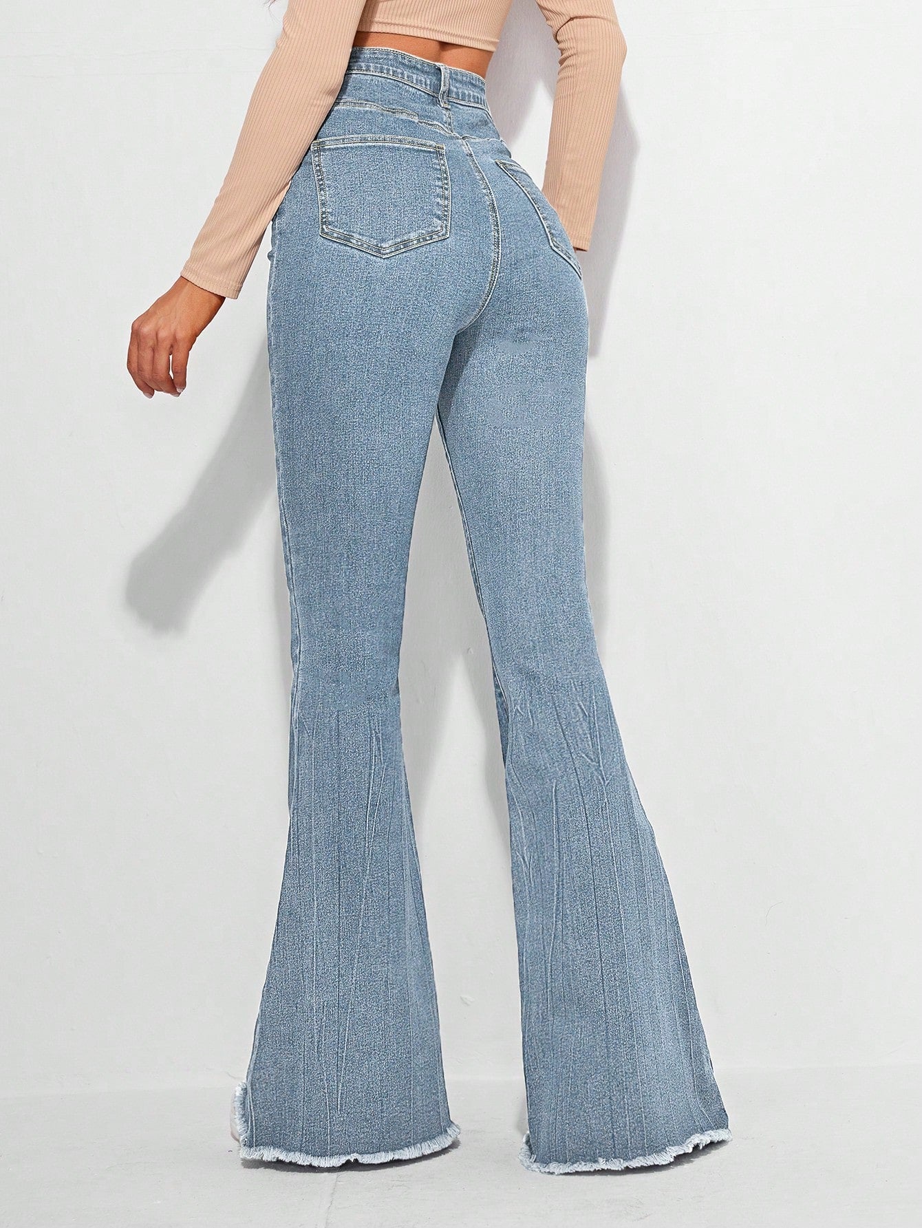 Timeless Fade High-Waist Bootcut