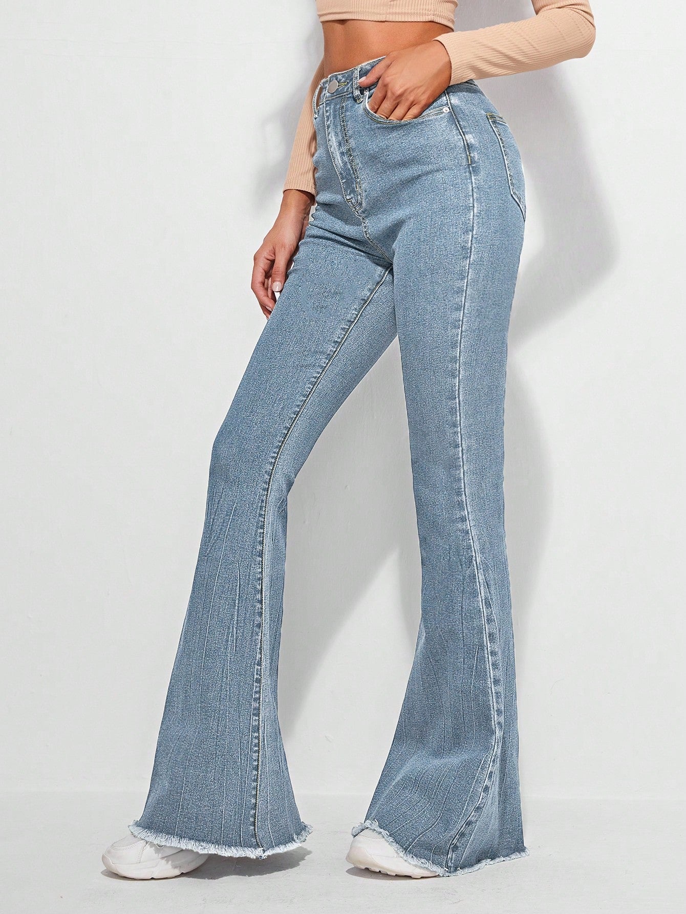 Timeless Fade High-Waist Bootcut